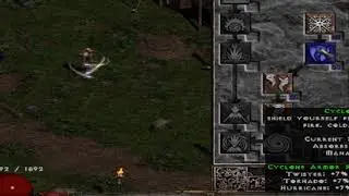 Diablo 2 Druid- Cyclone Armor Ref 1