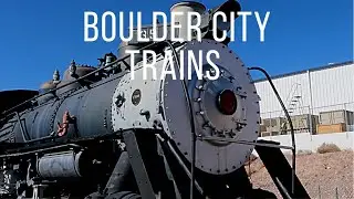 Train Ride, Huge Trains, trains of Boulder City Nevada.