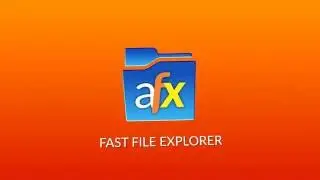 aFX is a fast file explorer, helps manage your files safe and efficient manner.