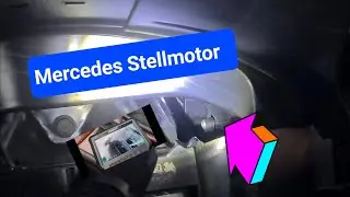 🛠️🌡️Teil 2 Mercedes Stellmotor lüftung Lüftungsanlage  Innenraum Windschutzscheibe Feuchtigkeit