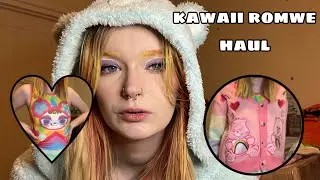 super cute care bears romwe haul | japan holiday shopping | bunniaster