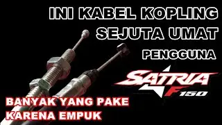 Rekomendasi kabel kopling Suzuki Satria FU biar ringan enteng empuk | Satria F150