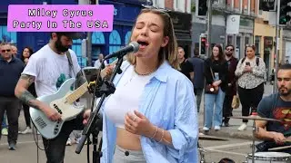 Miley Cyrus - Party in the USA | Allie Sherlock & The3buskteers cover
