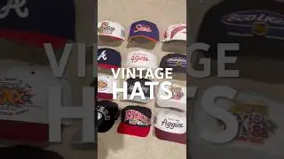 Vintage SnapBack hats available now! #vintagehats #vintagestyle #snapbacks #rarevintage #caps