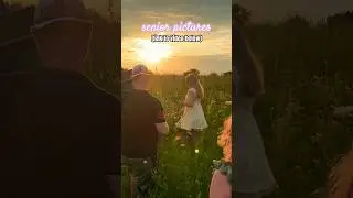 behind the scenes video for my senior pictures out now!! ☀️🌻🌲 - Wes Schilling Photography
