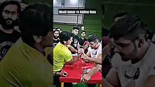 Akash Kumar defeat😈world champion😱Aabhas Rana #shorts #armwrestling #viral #propanjaleague