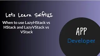 LazyHStack || HStack || LazyVStack  || VStack