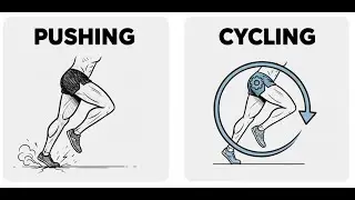 Pushing vs Cycling in Running
