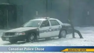 Canadian Winter Car Chase (HD)