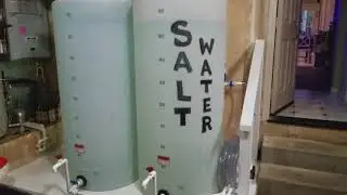 RO/DI storage, saltwater mixing station and Automatic Water Change system