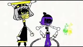 V and Uzi Belly Dancing