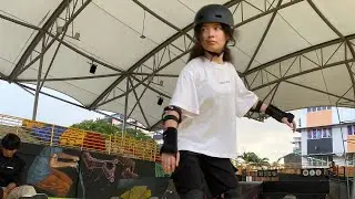 Girl Private Skateboard Lesson