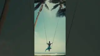 Beach Swing in Sri Lanka