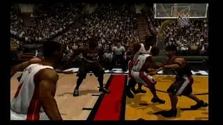NBA Live 2004 - Портленд Трейл Блейзерс против Майами Хит