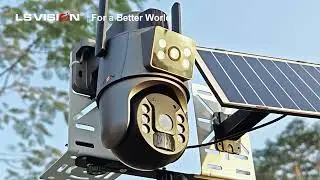 LS VISION LS-4GS22 Demo-4G Solar Camera with Dual-Lens Performance