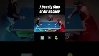 7 Deadly Sins of Air Hockey - Griffith vs LA Marino - Centerline Air Hockey Showdown 1 #airhockey