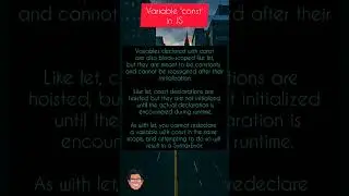 variable const in JS #coding #js #interviewquestions #javascript #webdeveloper