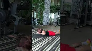 Hand press with lifting of the body / Жим рук с подъемом корпуса