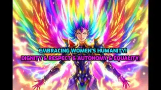 Embracing Women's Humanity! Dignity & Respect & Autonomy & Equality.