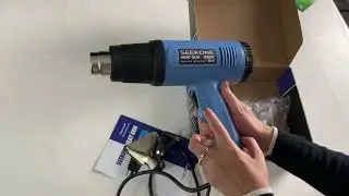 My Review of the SEEKONE Heat Gun, 1800W Heavy Duty Hot Air Gun Kit Dual temperature Setting 572F