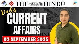 02 September 2025 Current Affairs  | Daily Current Affairs | By Pooja Mam