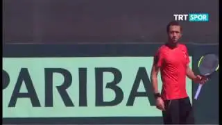 Marsel Ilhan - Christian Lindell (Davis Cup 2017)