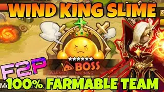 F2P WIND KING SLIME !!! SUMMONERS WAR
