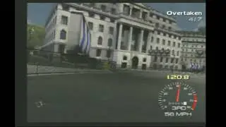 Metropolis Street Racer - Dreamcast - Chapter 1-7 Parlament Square Challenge Overtake