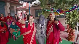 Ratyauli -  Traditional Nepalese event during the wedding ceremony at Groom's side