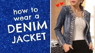 How To Wear The Denim Jacket #fashion #style #jeanjacket