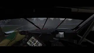 Automobilista 2 - VR - bucketing at Brands - Porsche 911 RSR GTE - AI race at night in the wet
