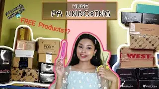 pr package unboxing india | pr unboxing | unboxing pr makeup skincare | pr unboxing haul | #pr #haul