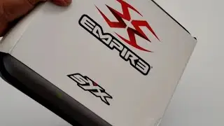 Unboxing EMPIRE SYX paint ball marker .688 polished black/silver