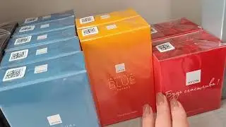 Avon. Большой заказ по каталогу ЯНВАРЬ. 