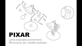 Exploded Axonometric with Rhino and Adobe Illustrator