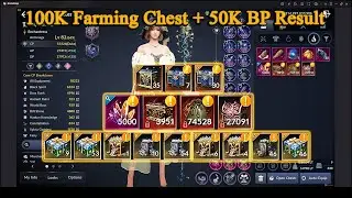 Black Desert Mobile | Opening 100K Chest and From 50K Black Pearls Result