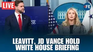 Karoline LIVE: Press Secretary Leavitt and VP JD Vance Hold White House Briefing | Maduro | Trump
