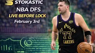 NBA DFS Live Before Lock (Tuesday 2/3/26) | DraftKings & FanDuel NBA Lineups