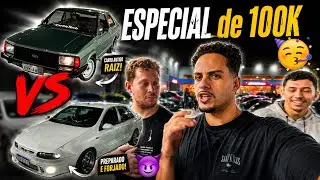 ESPECIAL 100K + ACELERO NA MARGINAL com mais de 50 carros! Corcel Turbo vs Opala 6zao vs jetta 
