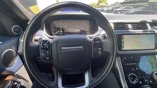 (AK) Как получить доступ к системе помощи водителю в Range Rover Sport Supercharged V8 2019 года