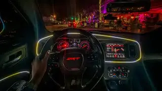 SCATPACK & SUPERCARS TOOK OVER SOUTH BEACH AT 1AM...