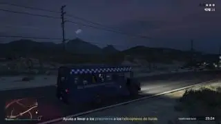 GTA V - Misiones Multijugador - El robo del bus con maleantillos