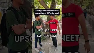 UPSC: India's toughest exam?😨 Asking strangers | The Brownish Bros #shorts