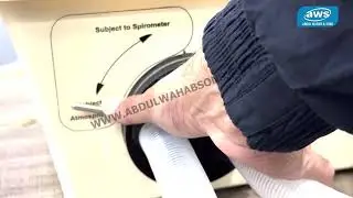 Student Spirometer: How to install & Operate / AWS-300 & AWS-300E /ABDUL WAHAB & SONS