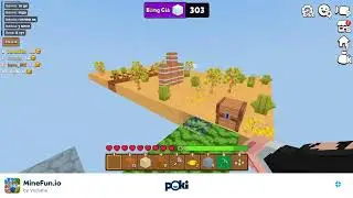 One Block & Infection Mode in Minefun.io – Thrilling Survival Challenge! | Thyvy Tv
