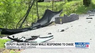 Deputy injured responding to high-speed pursuit