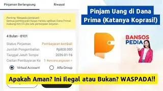 Apakah Dana Prima Aman? Terlanjur Pinjam di Dana Prima? Ini Resikonya!