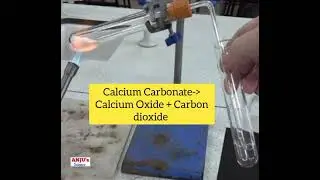 Decomposition of Calcium Carbonate Class 10 Chapter 1 Science