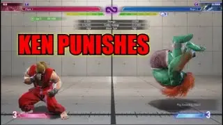 Blanka Ball Punish with Ken!!! - SF6