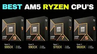 7 BEST AM5 RYZEN CPU's 2025 Gaming, Productivity & Streaming🔥 AM5 Socket Processors Every Budget